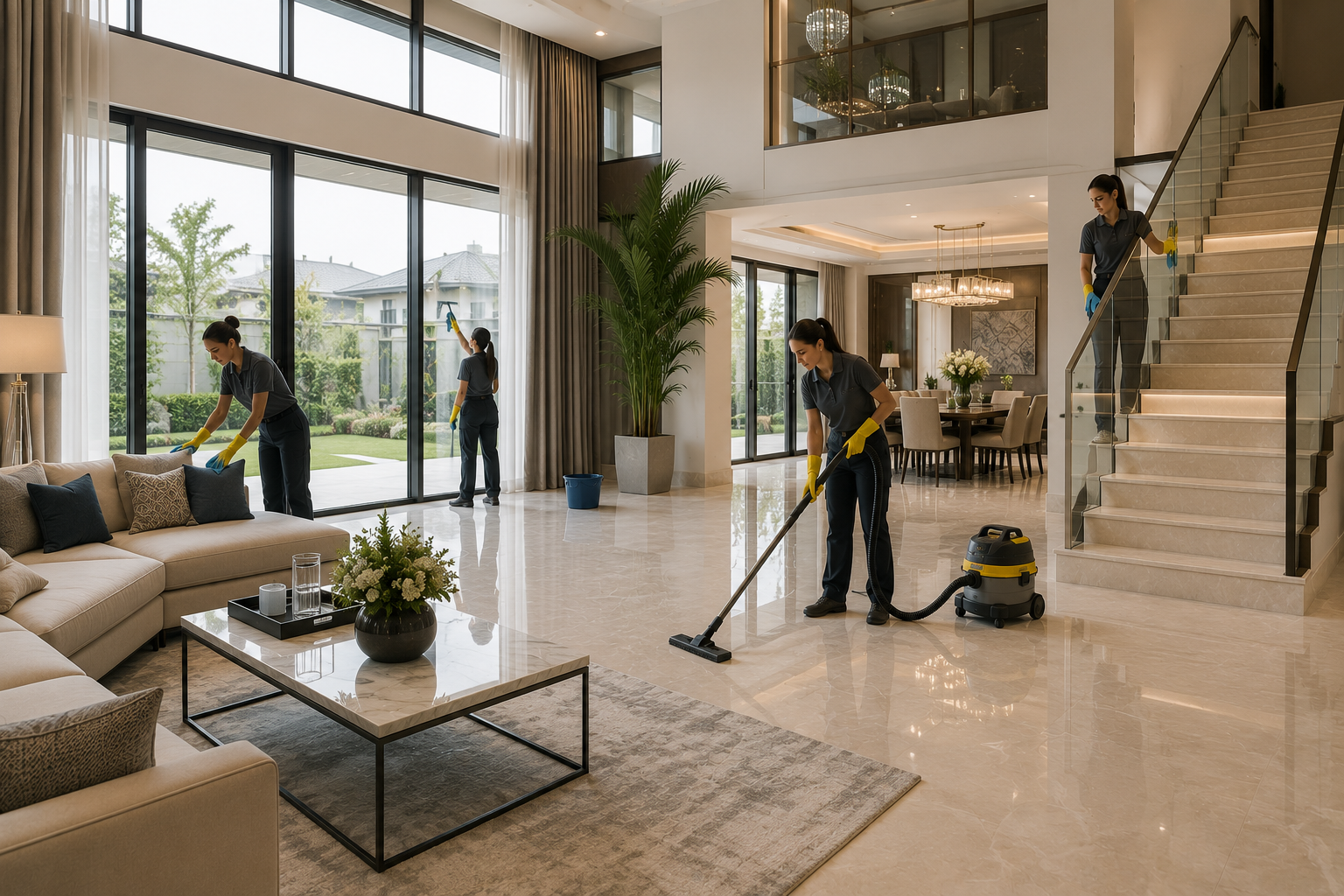 Profesyonel Villa ve Müstakil Ev Temizliği ile Konforlu Yaşam Alanları