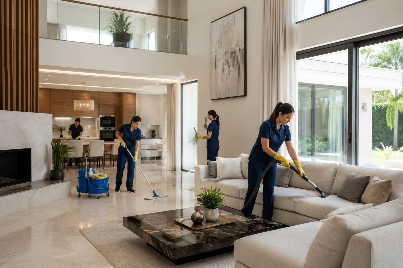 Villa ve Müstakil Ev Temizliği